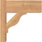 Ekena Millwork Funston Block Smooth Outlooker, Western Red Cedar, 5 1/2"W x 12"D x 12"H OUT06X12X12FST05SWR - alternate 3
